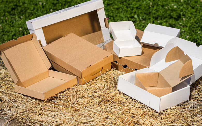 kartonske škatle različnih dimenzij in oblik